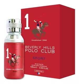 Perfume Beverly Hills Polo Club Sport For Men Nº 1 100ml - Selo Adipec