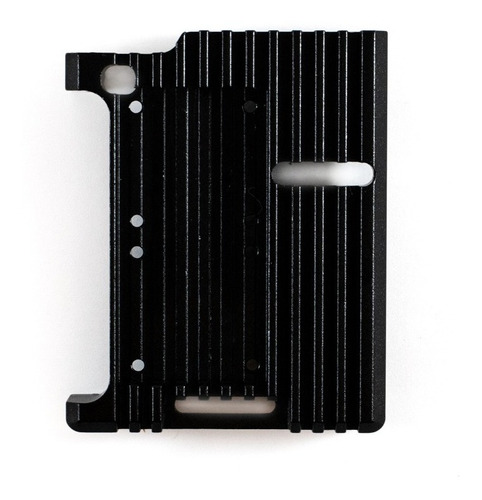 Carcasa De Aluminio Para Raspberry Pi 4 Con Ventilador Doble