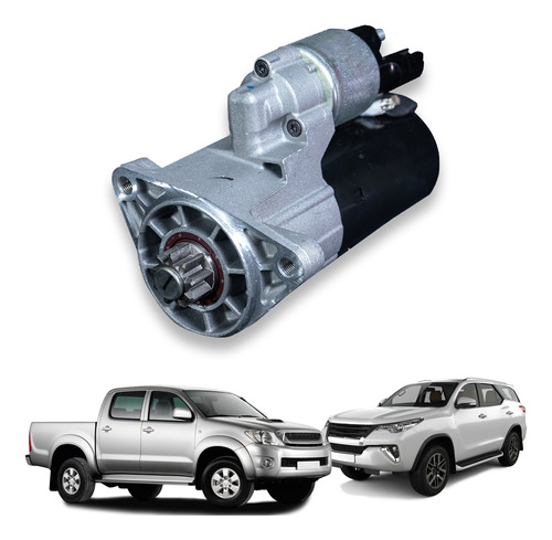 Motor Arranque 12v 9d Toyota Hilux 2.7 16v Gasol. 2008-2010