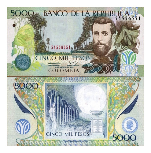 Colombia - 5.000 Pesos - Año 2013