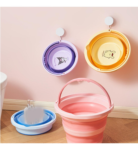 Cubo Plegable Portátil, Cubo Para Fregona, Cubeta Para