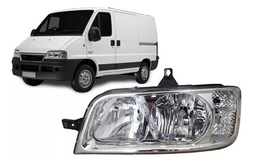 Optica P/ Fiat Ducato 2011 2012 Maxicargo - Furgon Mjet