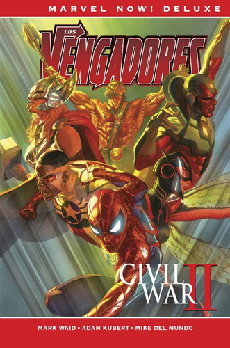 Marvel Now Deluxe Los Vengadores De Mark Waid Civil War Ii 2