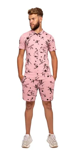 Conjunto masculino estampado store mercado livre