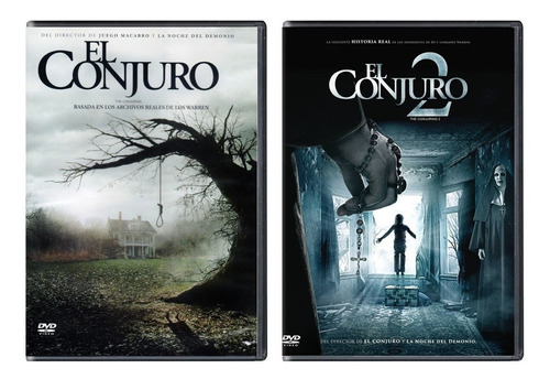 El Conjuro The Conjuring Paquete 1 Y 2 Peliculas Dvd