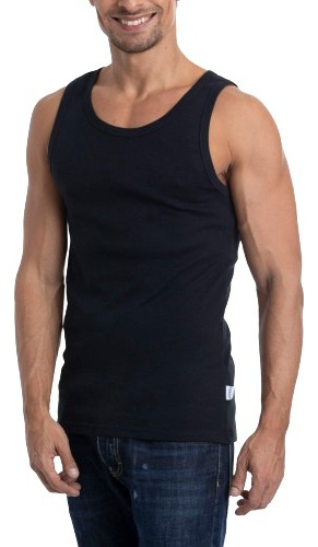 Camiseta Cotton Sin Mangas Jockey Usa Hombre  Algodón Yc-211