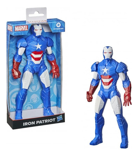 Muñeco De Iron Patriot Marvel 24 Cm     