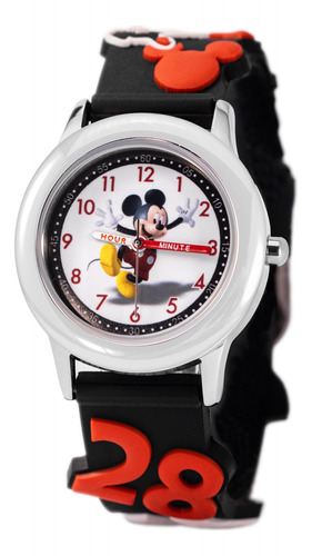 Reloj Disney Para Niños Wds000981 Mickey Mouse De Acero