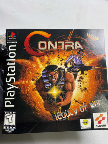 Contra Legacy Of War Ps1 Psx Ps One (Usado)
