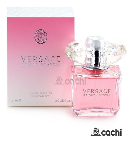 Perfume Bright Crystal 90ml Versace Original