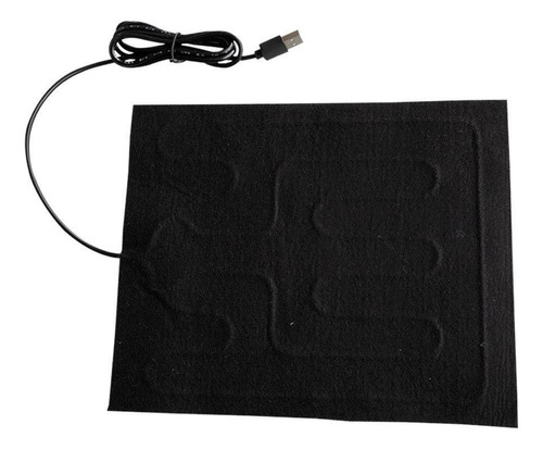 Almofada De Aquecimento Usb De 25x30cm 10w Folha Aquecida Do