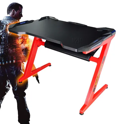 Escritorio Mesa Oficina Pc Gamer Zmod Gt-001 Luces Rgb Dragon War