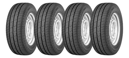 Kit 4x Pneu 195/75r14c Vanco 2 Continental 106/104q Aro R14