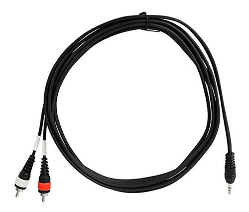 Rockville Rnrmr10 10' 3.5mm 1/8 Pulgadas Trs A Cable Rca Dua