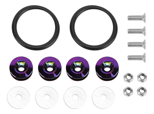 Kit De Anillos De Goma Coloridos Con Cierre Rápido Para Para