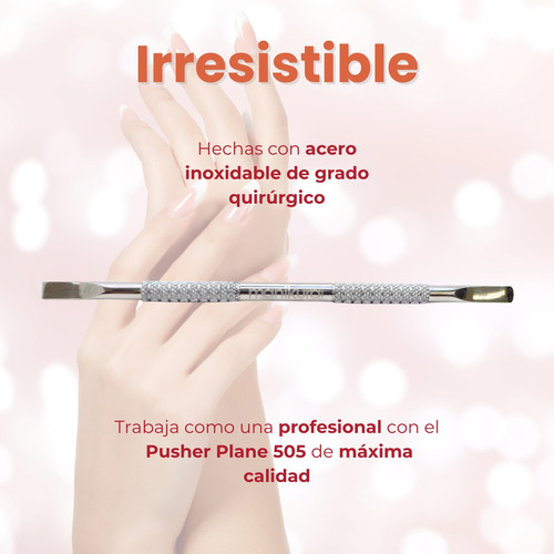 Pusher Planer Empujador De Cutícula Manicura Pedicure Uñas