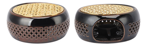 Calentador De Té Marrón, Color Bronce, Hueco, De Aspecto Cón