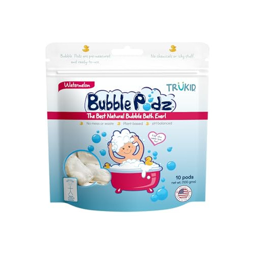 Trukid Bubble Podz - Baño De Burbujas Para Bebés Y Niños, Bo
