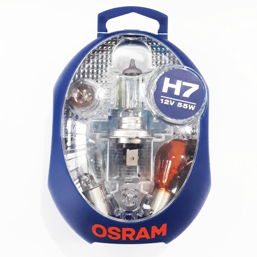 Kit H7 Osram Fusible Lampara 12v 3 Fusibles Egs