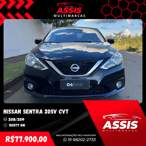 Nissan Sentra 2.0 Sv Flex Aut. 4p