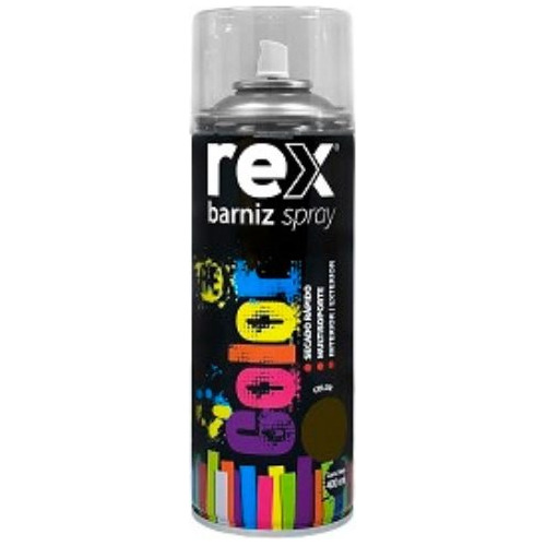 Barniz Aerosol Secado Rápido P/int. Ext Color Nogal X 6 Unis