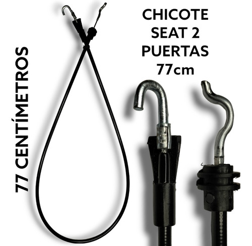 Chicote Para Manija Interior Seat Ibiza 2001-2002 (2 Pts)