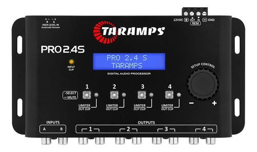 Taramps Pro 2.4s Dsp Crossover Procesador De Señal Digital C