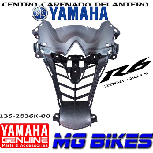 Centro De Carenado Original Yamaha R6 2008 2015 - Mg Bikes