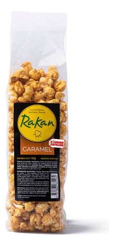 Pochoclo Saborizado Caramel 150gr Popcorn Rakan Sin Tacc-cc