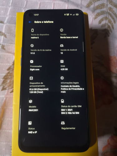 Realme 6 4gb 128gb