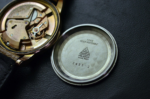 Omega Hammer Cal. 332 Plq. Ouro Rosa Ref.2493-2 Lindo/enorme (Usado)