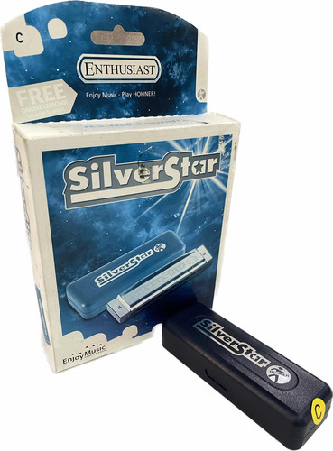 Gaita Harmônica Silverstar - Do (c) - Hohner Novo Original