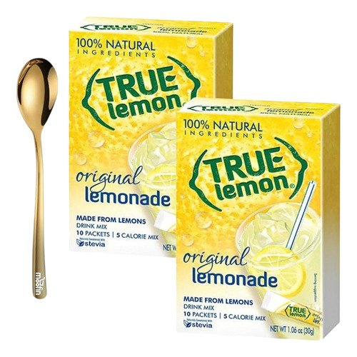 True Lemon Original - Paquete De Palitos De Limonada Origina