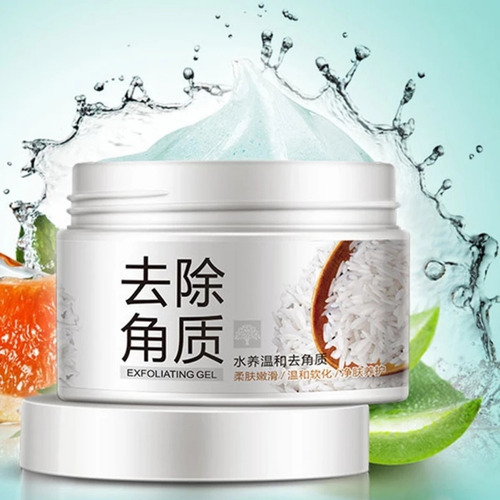 Imagen 3 de 3 de Exfoliante De Arroz Acido Hialuronico Aclarante