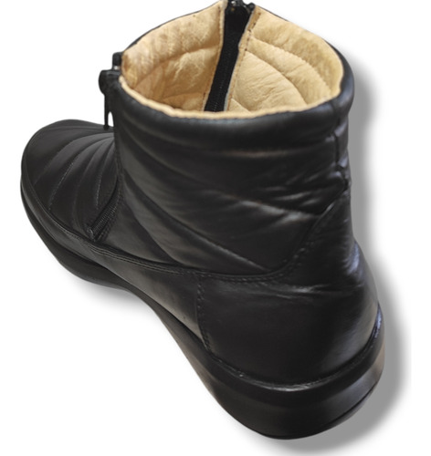 Botas Bronce 360 Hombre Cómodas Piel D Borrego Genuina Liger
