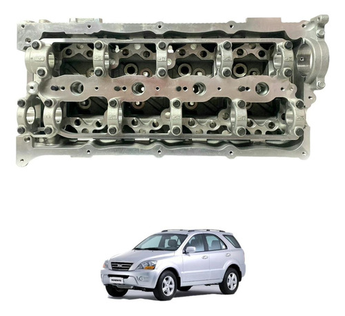 Cabeçote Pelado Para Kia Sorento 170cv 2.5 16v 04/08 D4cba 