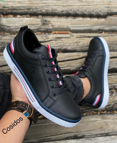 Imagen 5 de 6 de Zapato Casual Cosidos Caballero Tenis Hombre Estilo Nuevo