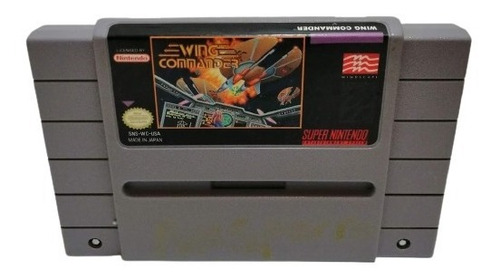 Wing Commander Para Super Nintendo, 1992 Snes Original 