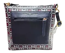 Comprar Bolsa Crossbody Tommy Hilfiger Mujer 69j9618 Color Azul Marino Correa De Hombro Azul Marino Diseño De La Tela Monograma
