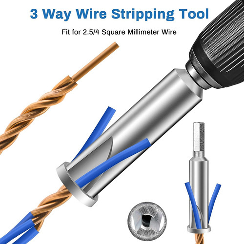 Herramienta Para Torcer Cables, Herramienta Para Pelar Cable