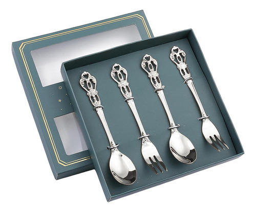 4 Paquete De 2-4 4 Piezas De Cuchara De Café, 4 Piezas
