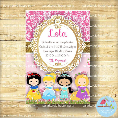 Kit Princesas Disney