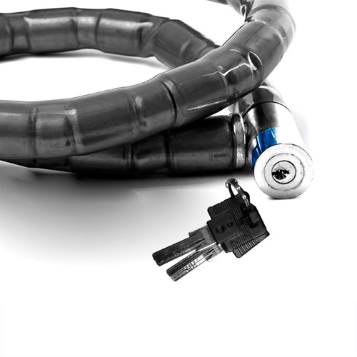 Cadena De Seguridad Con Cerradura Y Llave 1.2 Mts. X 22 Mm.