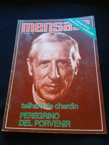 Mensaje N° 298 Mayo 1981