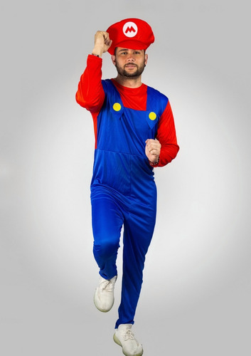 Disfraz Mario Bros Para Adulto