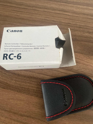 Control Remoto Canon Rc-6 Para Cano 7d 550d Con Estuche