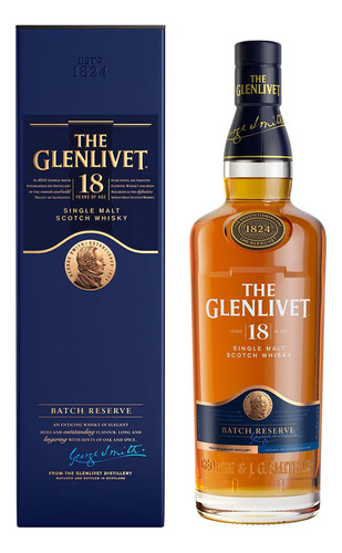 Pack De 2 Whisky The Glenlivet 18 Años 700 Ml