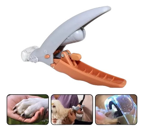 Cortaúñas Para Mascotas Con Luz Led - Lupa Perros Gatos