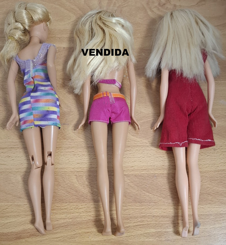Muñeca Barbie Originales Mattel Coleccionables Vintage Usada (Usado)