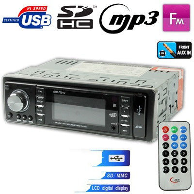 Dvd Vehiculo Panel Desmontable Reproductor Audio